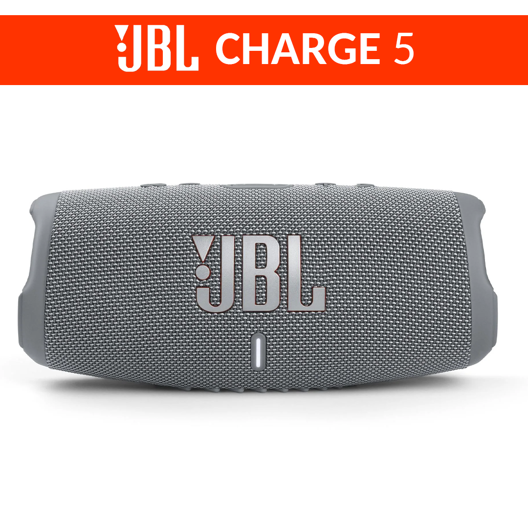 JBL Charge 5 | Portable Waterproof Speaker - Grey