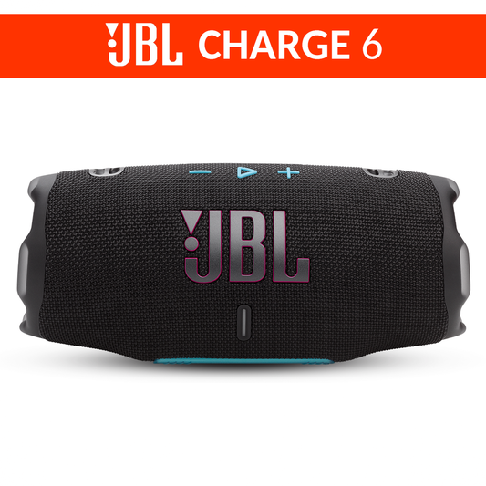 JBL Charge 6 | Portable Waterproof Speaker - Black