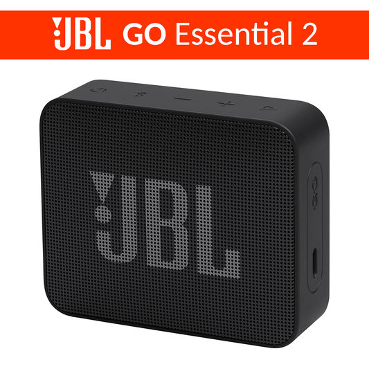 JBL Go Essential 2 | Portable Waterproof Speaker - Black