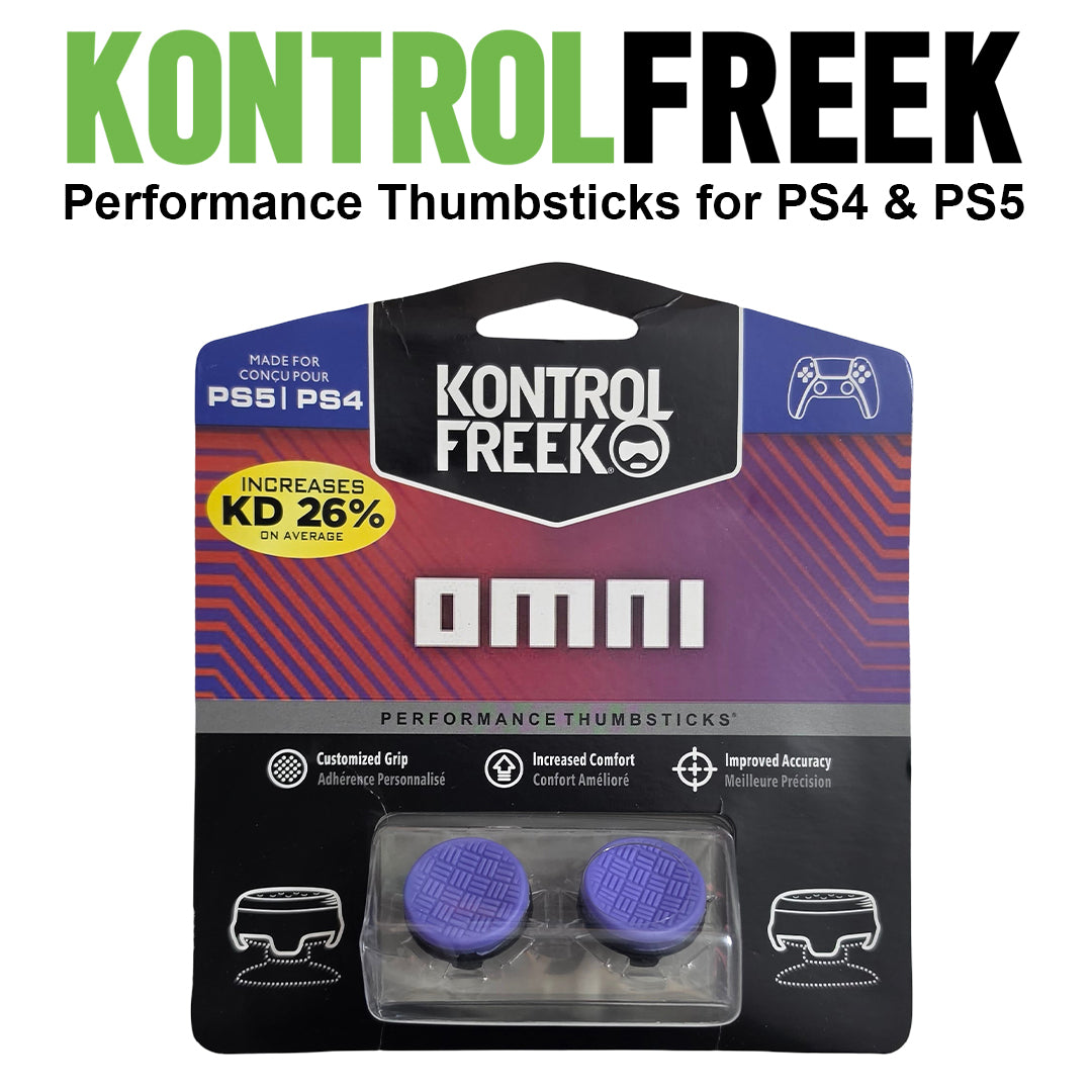 Kontrol Freak Omni Performance Thumbsticks for PS4 & PS5 - Blue