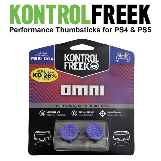 Kontrol Freak Omni Performance Thumbsticks for PS4 & PS5 - Blue