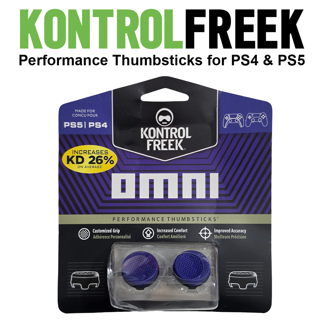 Kontrol Freak Omni Performance Thumbsticks for PS4 & PS5 - Purple