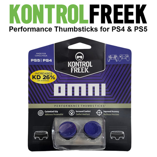 Kontrol Freak Omni Performance Thumbsticks for PS4 & PS5 - Purple