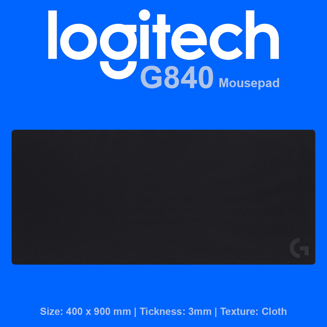 Logitech G840 Extra Large Cloth Gaming Mouse Pad
