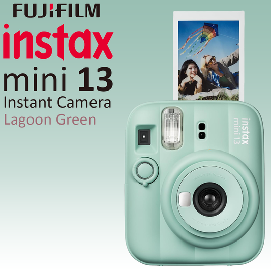 FujiFilm Instax Mini 13 Instant Camera - Lagoon Green