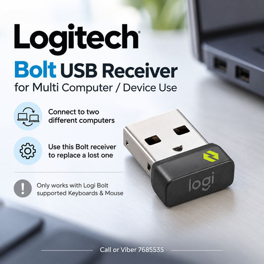 Logitech Bolt USB Receiver for Multi Computer / Device Use