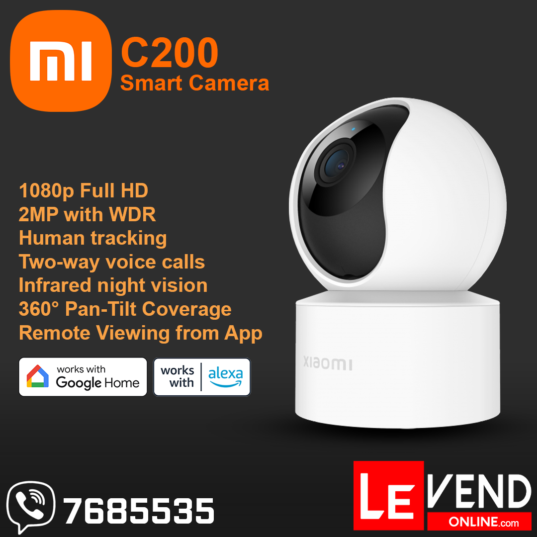 MI 2MP 360° 1080P Home Security WiFi Camera - C200