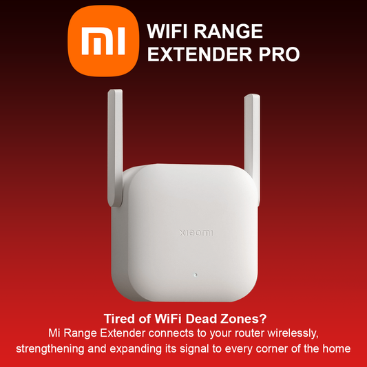 MI N300 WIFI Range Extender Pro - 2.4Ghz Only (White)