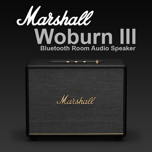 Marshall Woburn III Bluetooth Speaker - Black