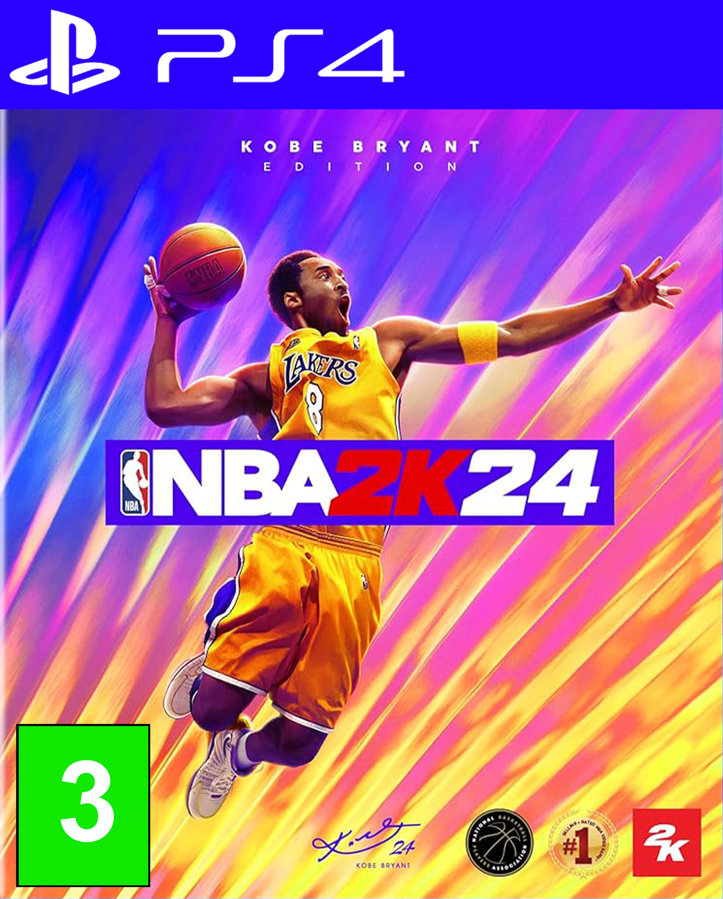 NBA 2K24 - Kobe Bryant Edition - PS4 Game