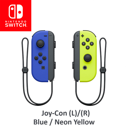 Nintendo Joy-Con Left-Right Pair Controller (Blue / Neon Yellow)