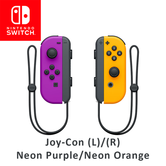 Nintendo Joy-Con Left-Right Pair (Neon Purple / Neon Orange)