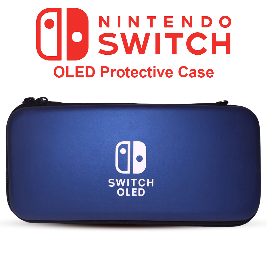 Nintendo Switch OLED Protective Carrying Case - Blue