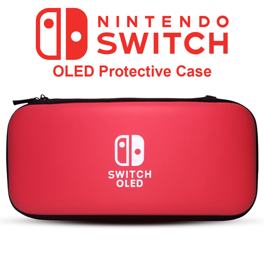 Nintendo Switch OLED Protective Carrying Case - Red