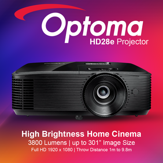 Optoma HD28e Full HD 3800 Lumens Projector