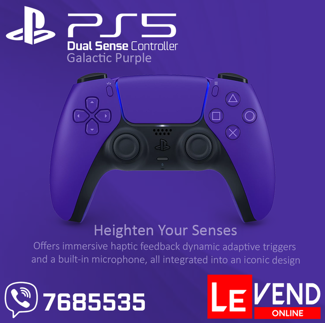 Sony PS5 DualSense Controller - Galactic Purple
