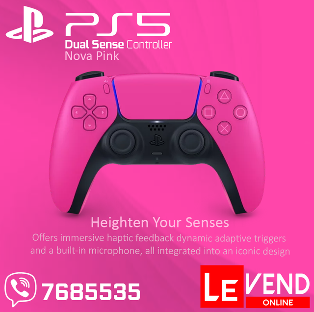 Sony PS5 DualSense Controller - Nova Pink