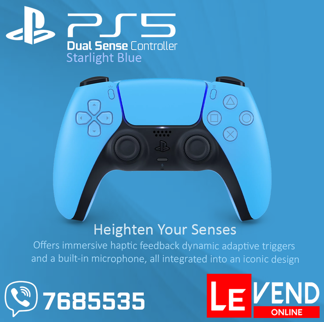 Sony PS5 DualSense Controller - Starlight Blue
