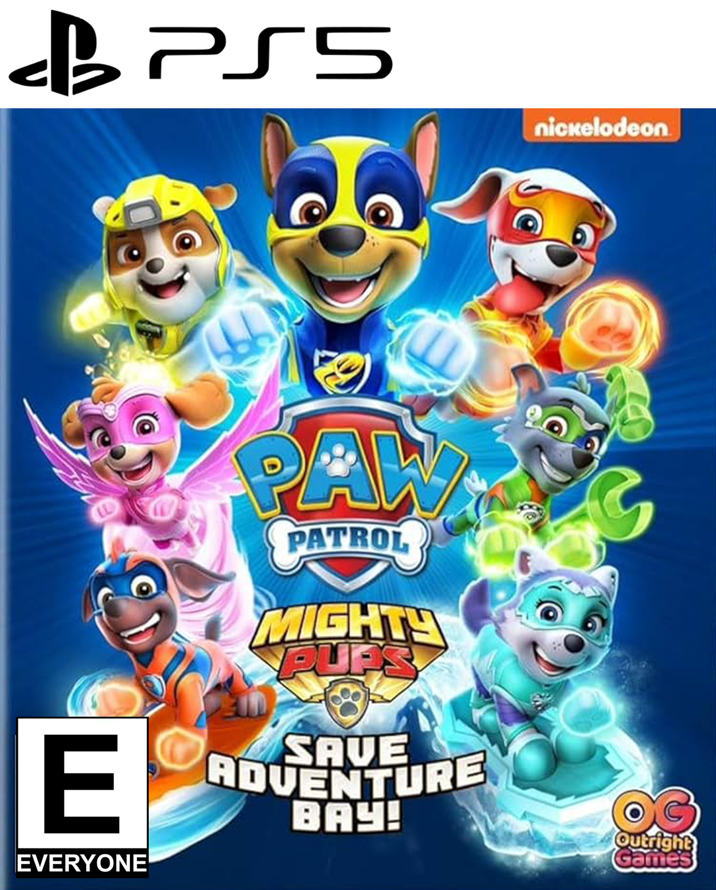 Paw Patrol Mighty Pups Save Adventure Bay - PS5 Game