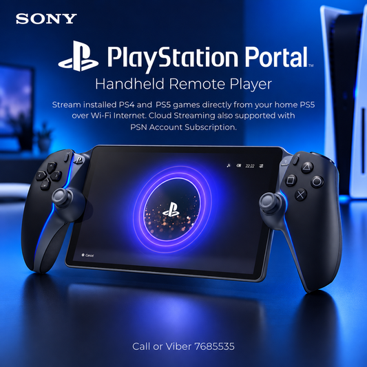 Sony Playstation Portal Handheld Gaming Remote Player - Black