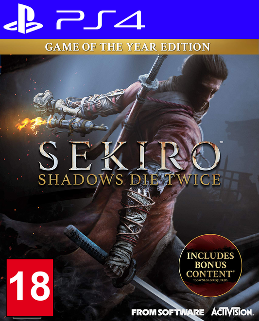 Sekiro Shadows Die Twice - Game of the Year Edition - PS4 Game