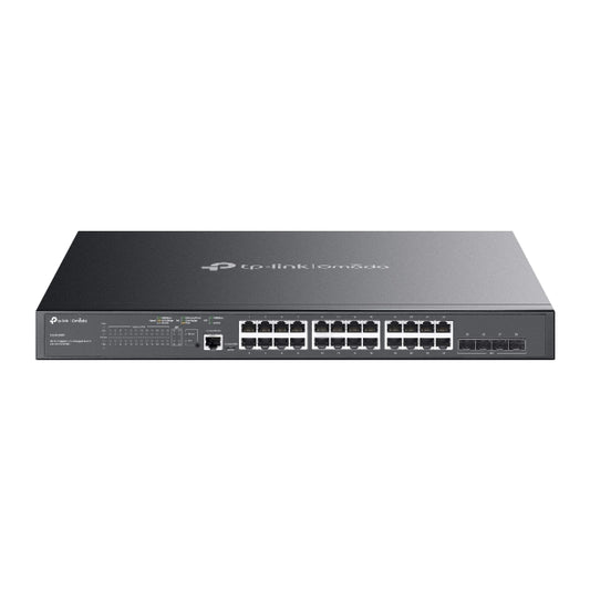 TP Link Omada 24 Ports PoE+ & 4 SFP Ports L2 Managed Gigabit Network Switch - SG3428MP
