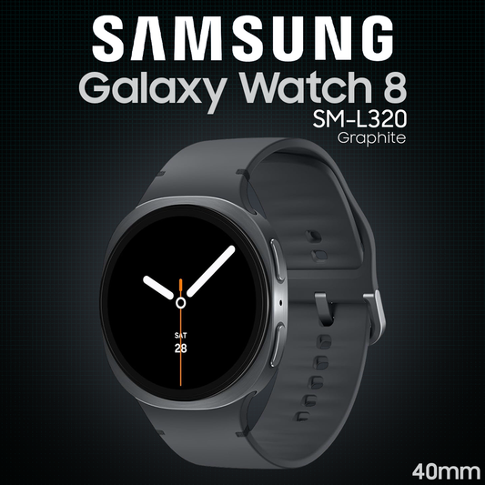 Samsung Galaxy Watch 8 | 40mm Smart Watch (Graphite) - SM-L320