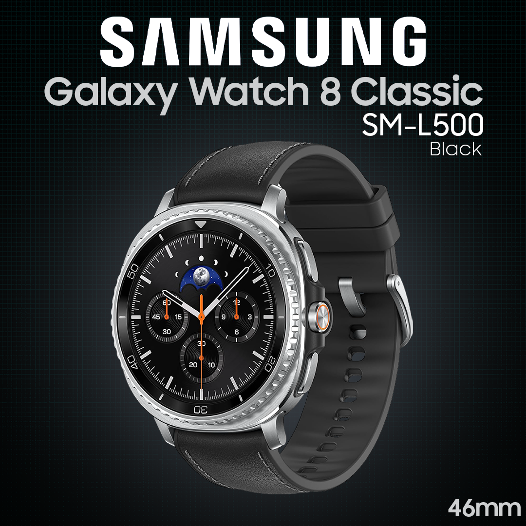 Samsung Galaxy Watch 8 Classic | 46mm Smart Watch (Black) - SM-L500