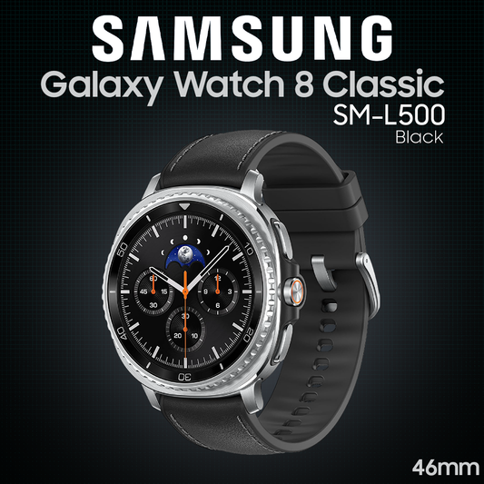 Samsung Galaxy Watch 8 Classic | 46mm Smart Watch (Black) - SM-L500