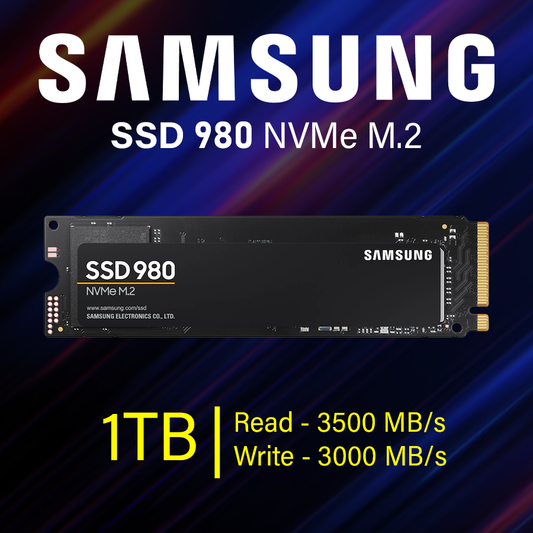 Samsung 980 1TB NVMe M.2 SSD