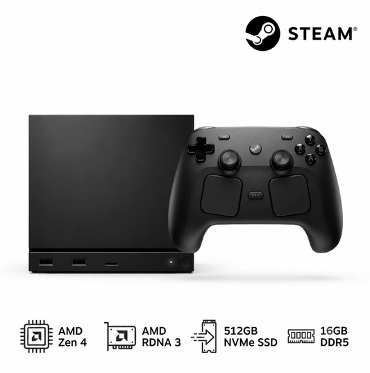 Valve Steam Machine Gaming Console - 512GB (With Controller)