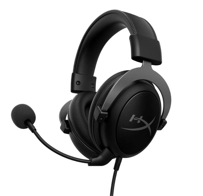 HyperX Cloud II Gaming 7.1 Surround Wired Headphones - Black Grey