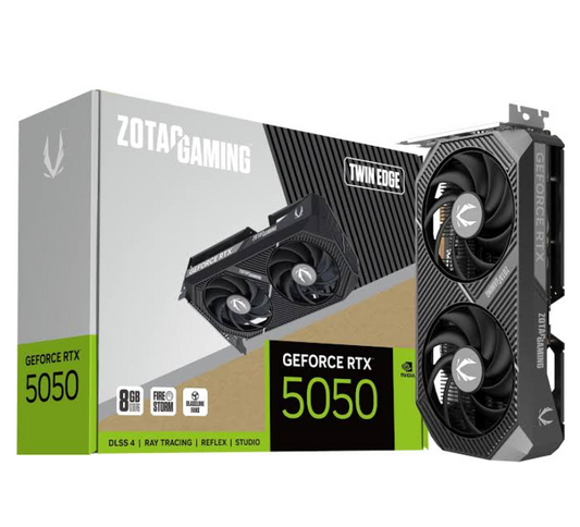 Zotac Twin Edge RTX 5050 6GB GDDR6 Graphics Card - OC