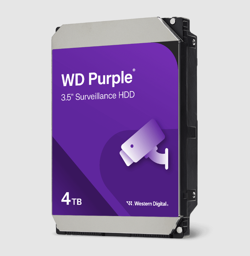 WD Purple 4TB 3.5' Surveillance Hard Disk - WD42PURZ