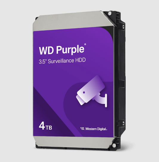 WD Purple 4TB 3.5' Surveillance Hard Disk - WD42PURZ