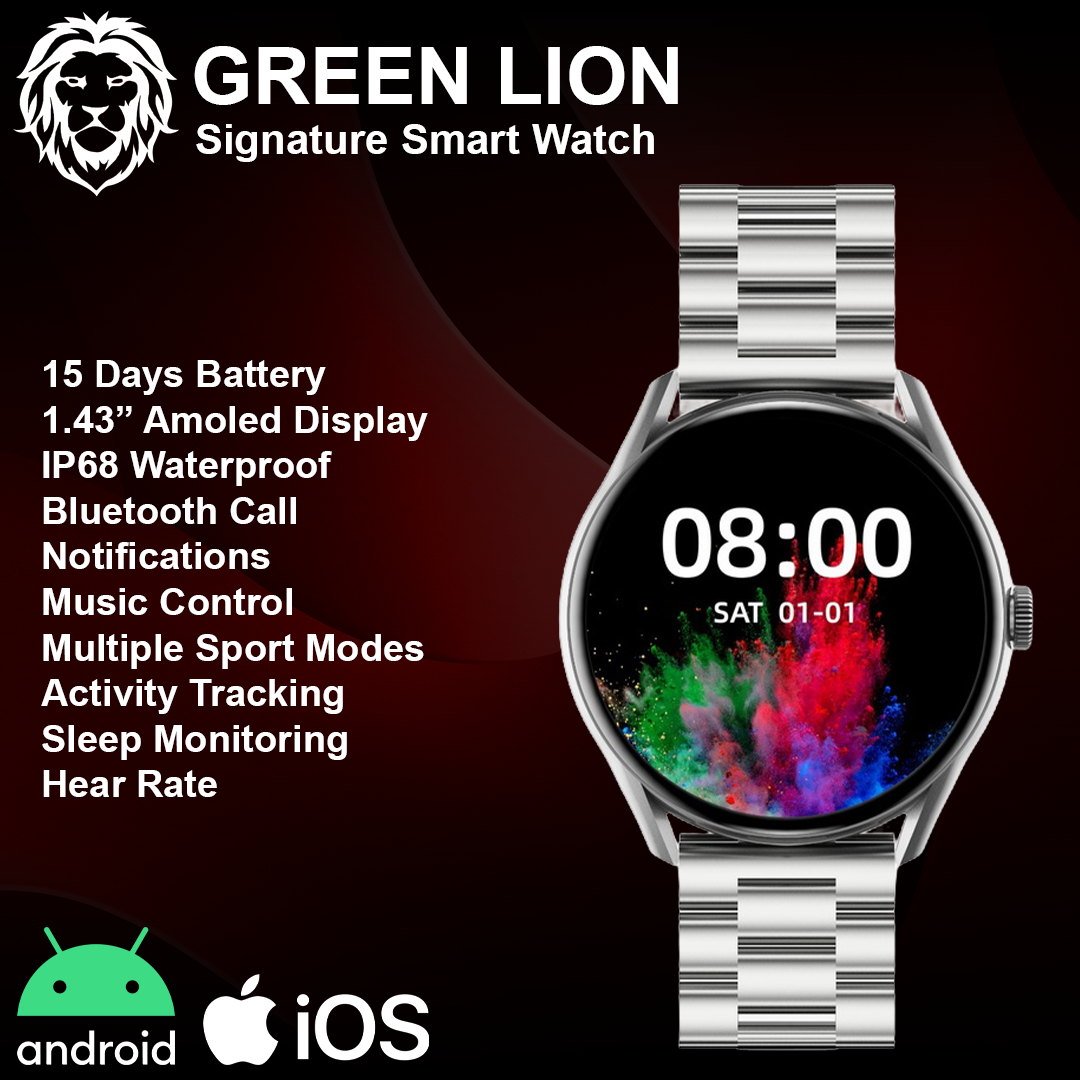 Green Lion Signature Smart Watch