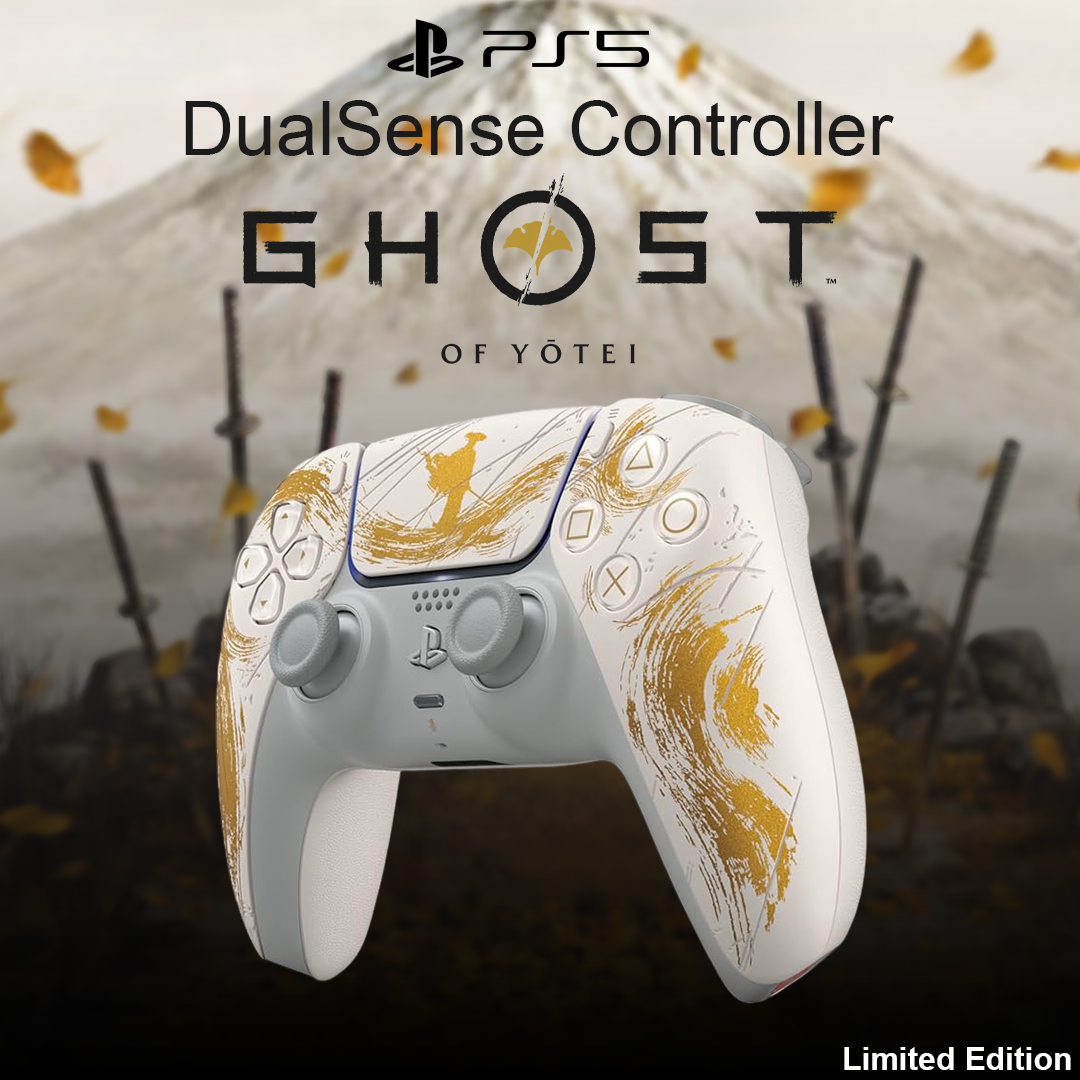 Sony PS5 DualSense Controller - Ghost of Yotei Limited Edition