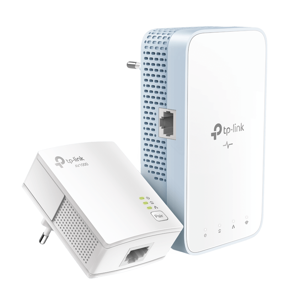 TP Link AV1000 Gigabit Powerline WiFi Extender Kit - TL-WPA7517KIT