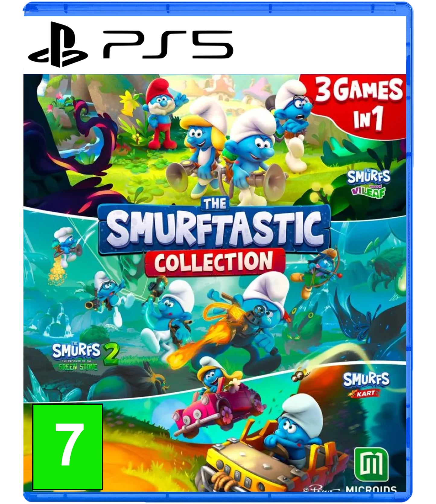 The Smurftastic Collection - PS5 Game | 3 Games in 1