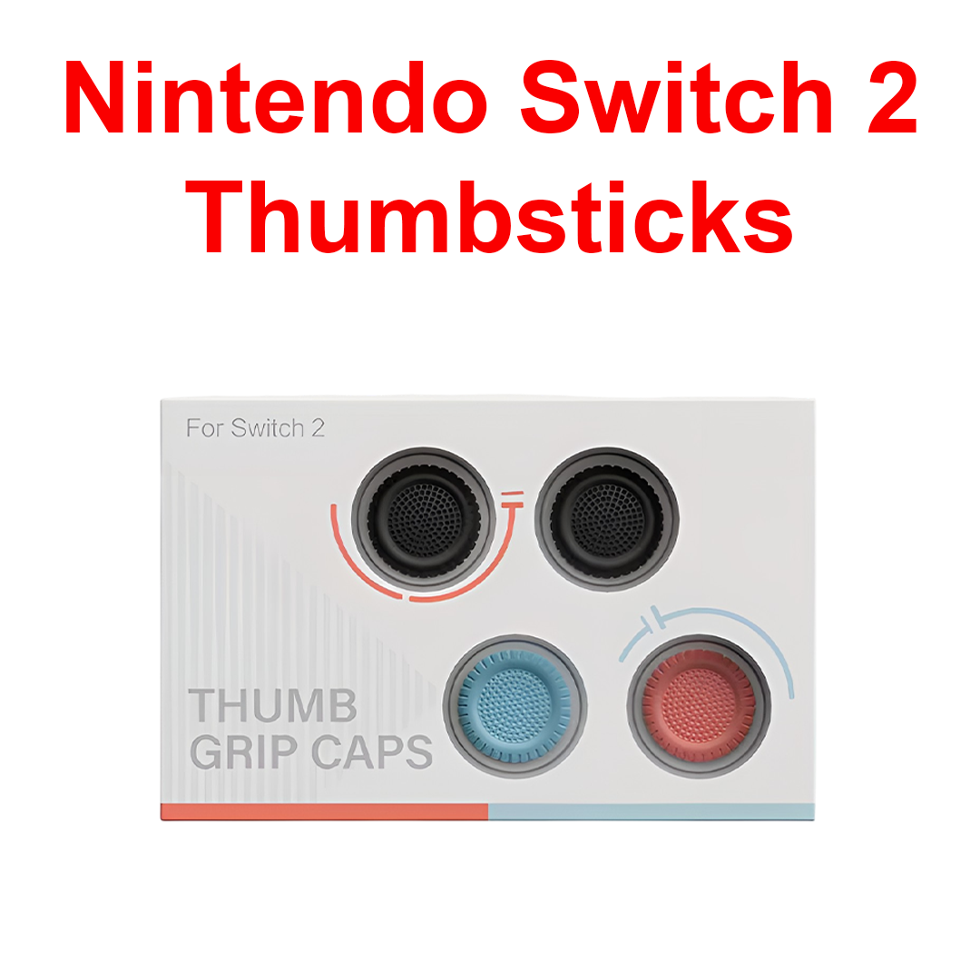 Thumbstick Grip Caps for Nintendo Switch 2