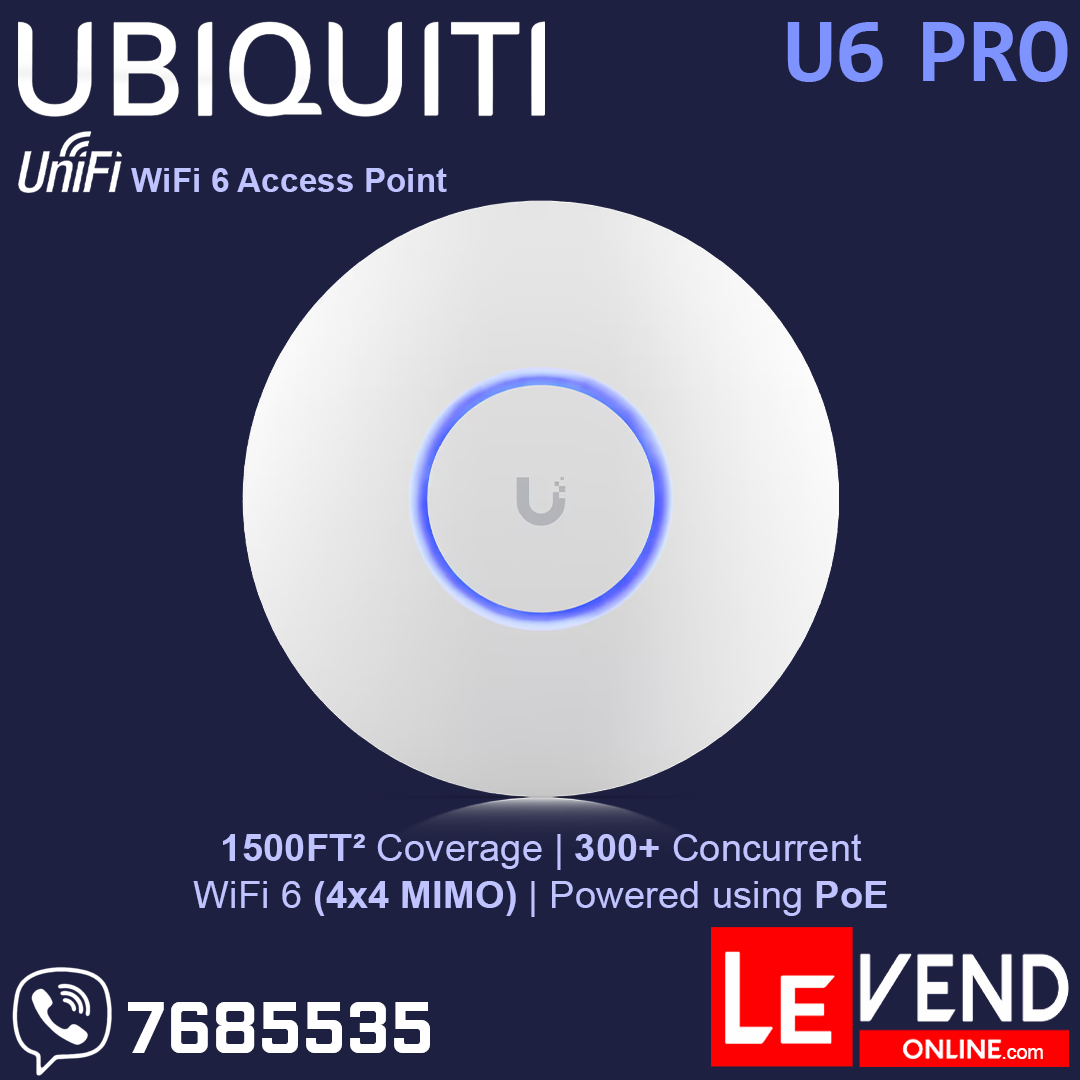 Ubiquiti UniFi U6 Pro WiFi 6 Access Point