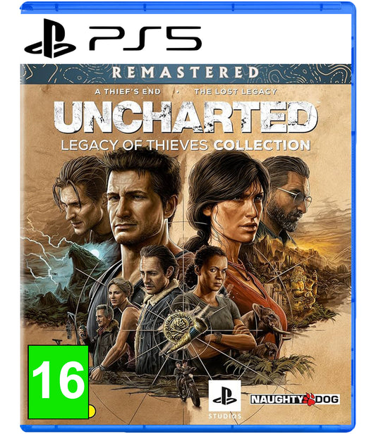 Uncharted 4 & 5 Legacy of Thieves Collection - PS5 Game