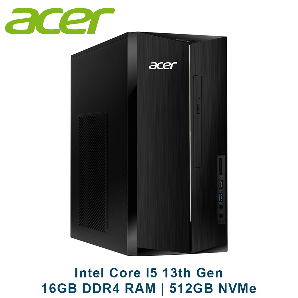 Acer Aspire TC-1780 (i5 13th, 16GB RAM, 512GB SSD) Desktop CPU