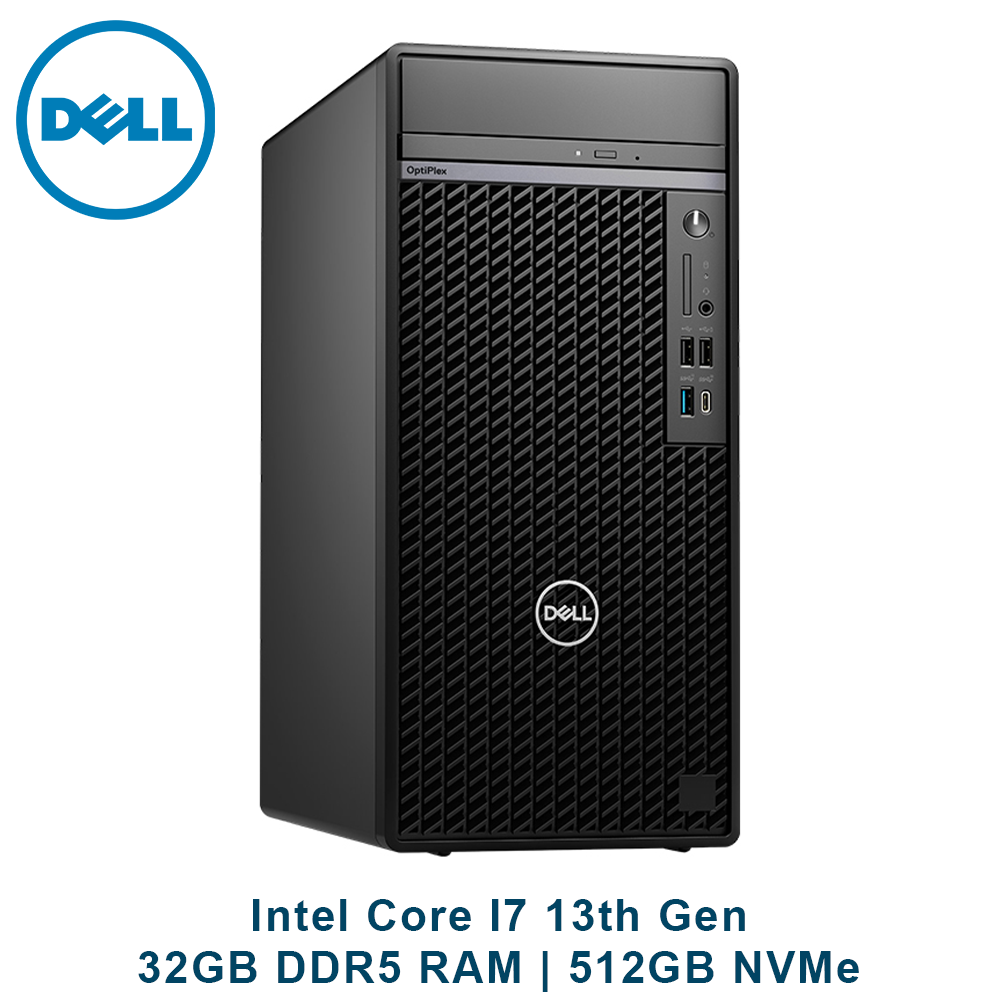 Dell OptiPlex 7010 Plus MT (i7 13th, 32GB RAM, 512GB SSD) Desktop CPU