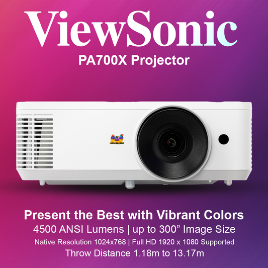 Viewsonic PA700X XGA 4500 ANSI Lumens Projector