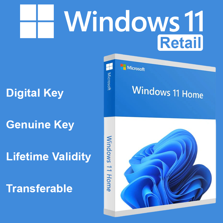 Microsoft Windows 11 Home Genuine Activation Key - Retail