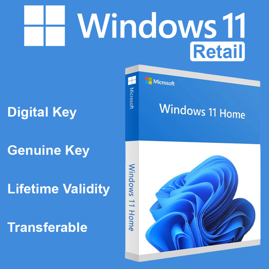 Microsoft Windows 11 Home Genuine Activation Key - Retail