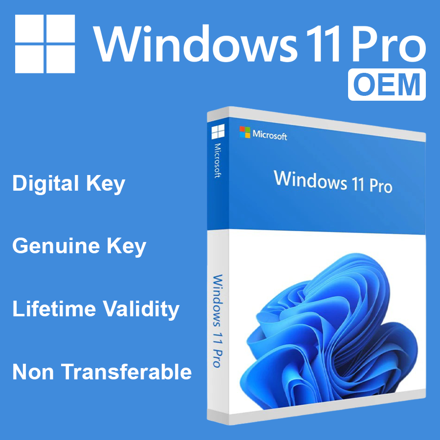 Microsoft Windows 11 Pro Genuine Activation Key - OEM