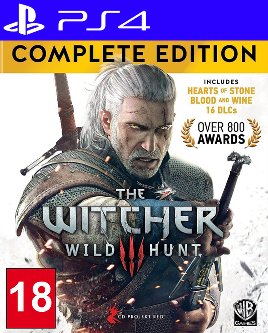 The Witcher 3 Wild Hunt Game Of The Year Edition - PS4 Game