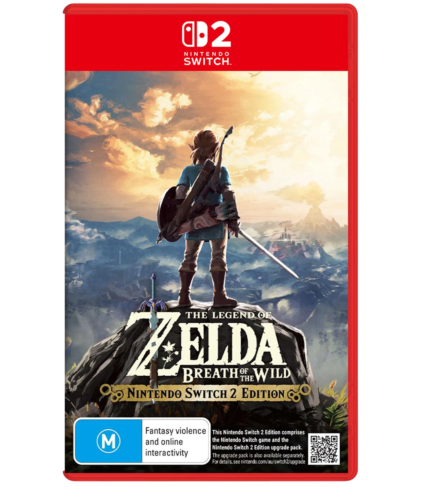 The Legend of Zelda Breath of the Wild - Nintendo Switch 2 Game